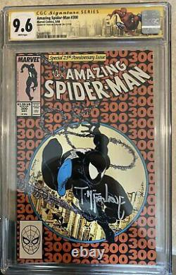 Amazing Spider-Man 300 CGC 9.6 Signed By Todd McFarlane 1st VENOM