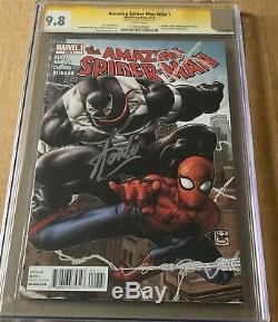 Amazing Spider-man #654.1 Cgc 9.8 Signature Series Signed Stan Lee Venom Movie