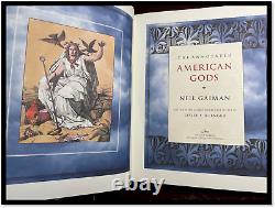 American Gods Annotated Edition? SIGNED? By NEIL GAIMAN New Hardback First Print