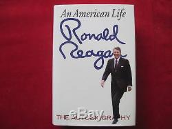 An American Life SIGNED BY RONALD REAGAN 1st In Jacket