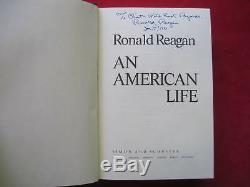 An American Life SIGNED BY RONALD REAGAN 1st In Jacket