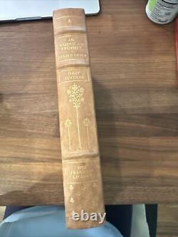 An American Prophet by Gerald Green 1st Edition Book The Franklin Library 1977