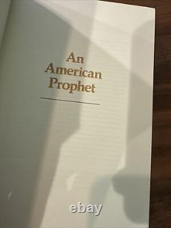 An American Prophet by Gerald Green 1st Edition Book The Franklin Library 1977