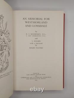 An Armorial For Westmorland and Lonsdale by Boumphrey 1st Edition Signed 1975 UK