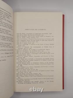 An Armorial For Westmorland and Lonsdale by Boumphrey 1st Edition Signed 1975 UK