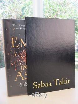 An Ember In The Ashes by Sabaa Tahir signed numbered 1st edition with bonus