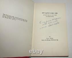 And Satan Came Also by Albert McRill SIGNED 1955 1ST ED Rare Oklahoma City