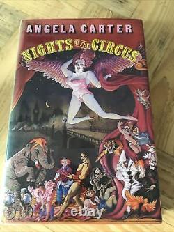 Angela Carter Signed Nights At The Circus First Edition Hardback Very Rare