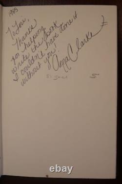 Anna Clarke / One of Us Must Die Signed 1st Edition