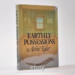 Anne Tyler / EARTHLY POSSESSIONS Signed 1st Edition 1977 Anne Tyler / EARTHLY POSSESSIONS Signed 1st Edition 1977