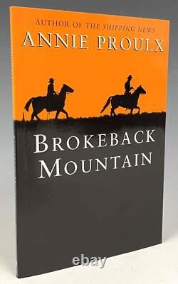 Annie Proulx / Brokeback Mountain Signed 1st Edition
