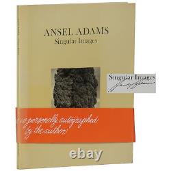 Ansel Adams / Singular Images Signed 1st Edition 1974