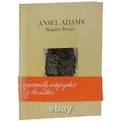 Ansel Adams / Singular Images Signed 1st Edition 1974