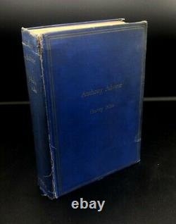 Anthony Adverse Hervey Allen SIGNED & INSCRIBED True First 1st/1st Edition