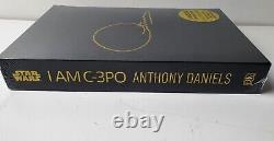 Anthony Daniels I Am C-3PO Autographed Collectors Edition Signed Book Star Wars