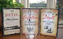 Antonia Hodgson The Thomas Hawkins Trilogy Signed 1st Edition UK HBs (1/1)