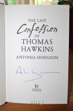 Antonia Hodgson The Thomas Hawkins Trilogy Signed 1st Edition UK HBs (1/1)