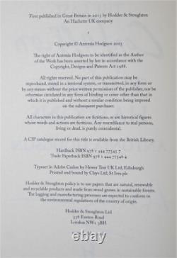 Antonia Hodgson The Thomas Hawkins Trilogy Signed 1st Edition UK HBs (1/1)