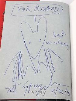 Art Spiegelman MAUS II AND HERE MY TROUBLES BEGAN Signed & Sketched 1st edition