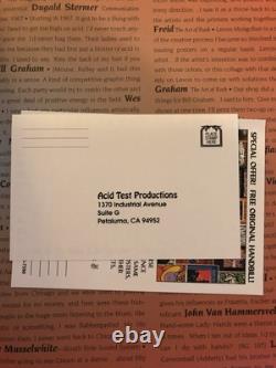 Art of the Fillmore Poster Series 1st PRINTING 1st EDITION HC DJ 1997 SIGNED EXC