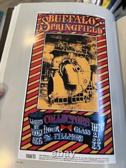 Art of the Fillmore Poster Series 1st PRINTING 1st EDITION HC DJ 1997 SIGNED EXC