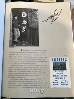 Art of the Fillmore Poster Series 1st PRINTING 1st EDITION HC DJ 1997 SIGNED EXC