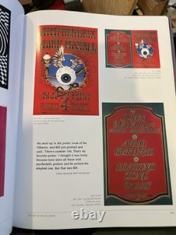 Art of the Fillmore Poster Series 1st PRINTING 1st EDITION HC DJ 1997 SIGNED EXC