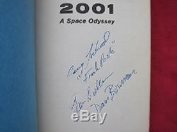 Arthur C. Clarke 2001 A Space Odyssey First Edition Signed By The Film Cast