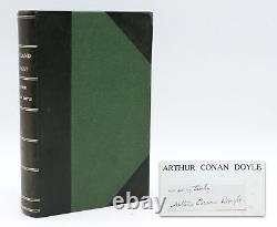 Arthur Conan Doyle THE LAND OF MIST 1926 1st ED SIGNED leather