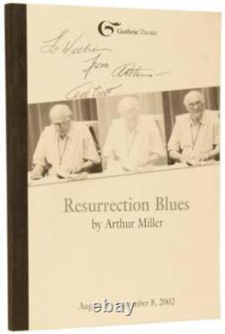 Arthur MILLER / Resurrection Blues Signed 1st Edition