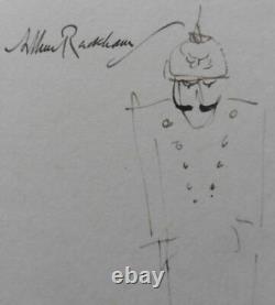 Arthur Rackham Signed Limited Edition 1 Of Only 100 Copies + An Original Drawing