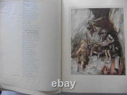 Arthur Rackham Signed Limited Edition 1 Of Only 100 Copies + An Original Drawing