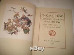 Arthur Szyk Ink and Blood Anti-Fascist Caricatures New-York, 1946 SIGNED
