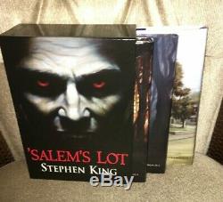 Artist Signed 1st PS Publishing Salem's Lot by Stephen King Hardcover