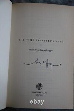 Audrey Niffenegger The Time Traveler's Wife signed 1st edn unread very fine