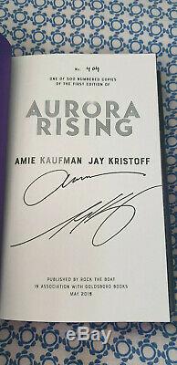 Aurora Rising Amie Kaufman Jay Kristoff Signed Numbered Sold Out Available Now