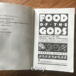 Autographed Signed Terence Mckenna Food Of The Gods Hermes Occult Esoteric