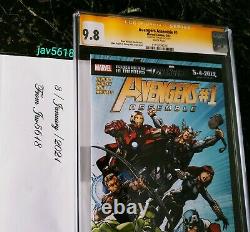 Avengers Assemble #1 Cgc 9.8 Ss. Lee, Marvel Black Widow Very Rare, Mint