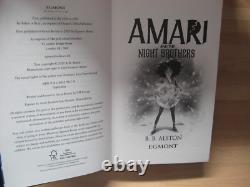 B B Alston Amari & The Night Brothers Signed 1st limited edition movie pending