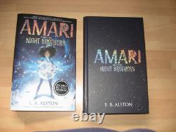 B B Alston Amari & The Night Brothers Signed 1st limited edition movie pending