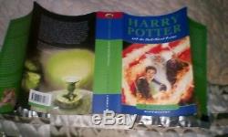 B. O. TAKEN TODAY Harry Potter and The Half Blood Prince SIGNED Rowling 1st Ed
