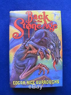 BACK TO THE STONE AGE SIGNED by EDGAR RICE BURROUGHS to His Daughter Joan