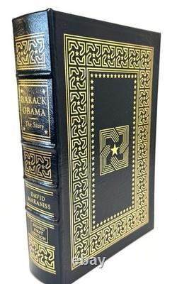 BARACK OBAMA THE STORY Easton Press David Maraniss Signed 1st Edition 494/700