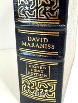 BARACK OBAMA THE STORY Easton Press David Maraniss Signed 1st Edition 494/700