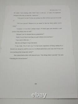 BARBARA CLEVERLY The Tomb of Zeus DRAFT MANUSCRIPT & 1st Edition Book SIGNED