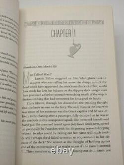 BARBARA CLEVERLY The Tomb of Zeus DRAFT MANUSCRIPT & 1st Edition Book SIGNED