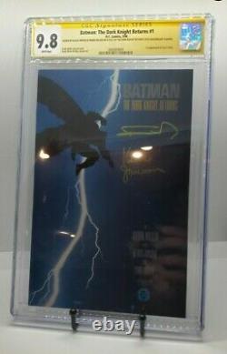 BATMAN THE DARK KNIGHT RETURNS 1 CGC 9.8 SS Signed by MILLER & JANSON 1st Print