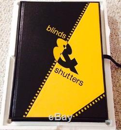 BLINDS AND SHUTTERS-GENESIS PUBLICATIONS-1990 1st-Signed by ERIC CLAPTON and 11