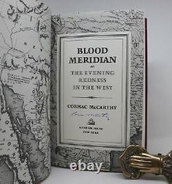 BLOOD MERIDIAN Cormac McCarthy 1st Edition 1985 Signed by Author