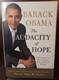 Barack Obama / The Audacity of Hope SIGNED 1st Edition 2006